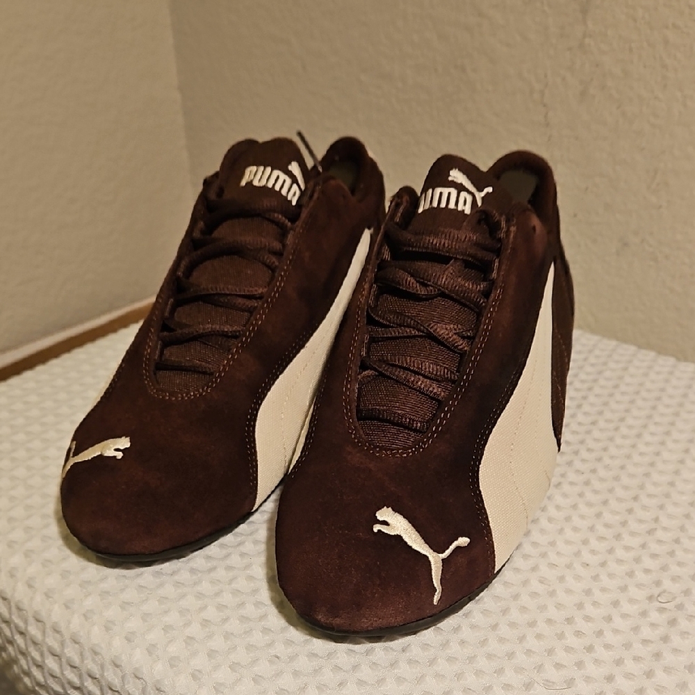 Puma Men's Chocolate Cream Sneakers